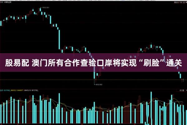 股易配 澳门所有合作查验口岸将实现“刷脸”通关